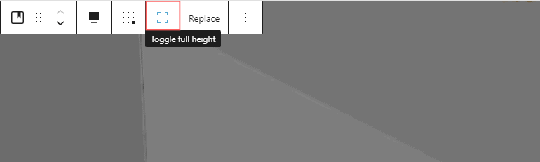 Full height alignment for cover and column blocks